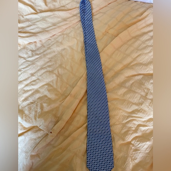 Mario Lorenzo Blue and silver tie Men’s like new! - Picture 2 of 3